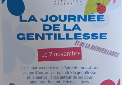 7/11 : Journée de la gentillesse et de la bienveillance